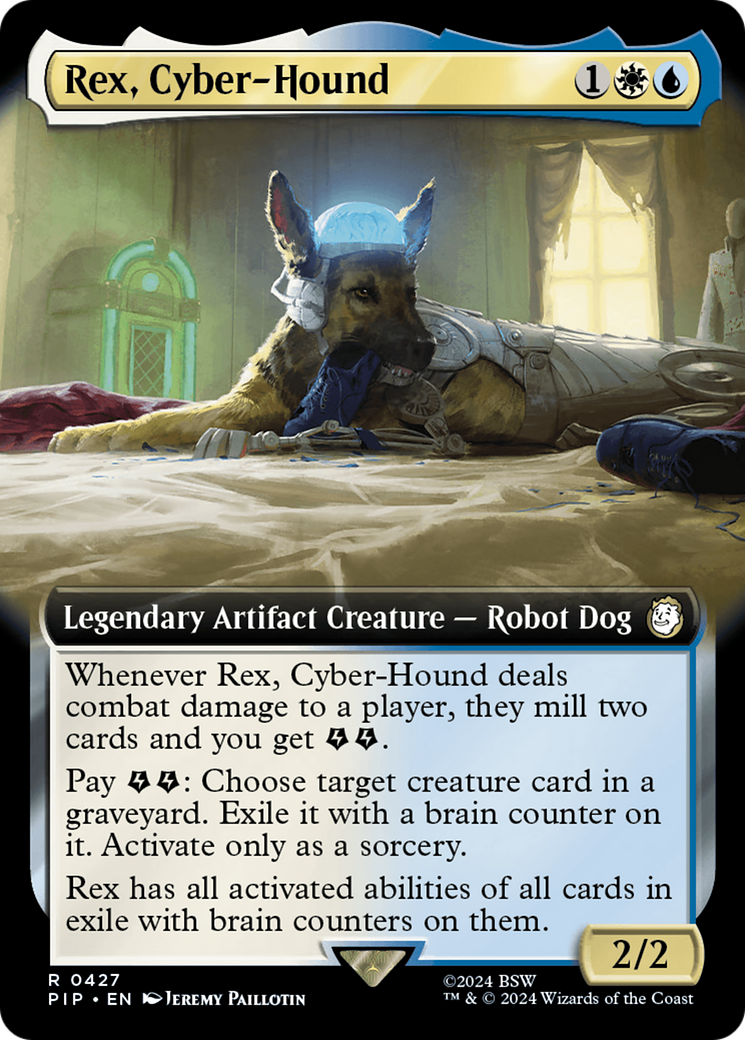 Rex, Cyber-Hound (Extended Art) [Fallout] | Eastridge Sports Cards & Games