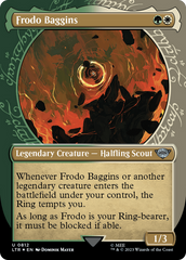 Frodo Baggins (Showcase) (Surge Foil) [The Lord of the Rings: Tales of Middle-Earth] | Eastridge Sports Cards & Games