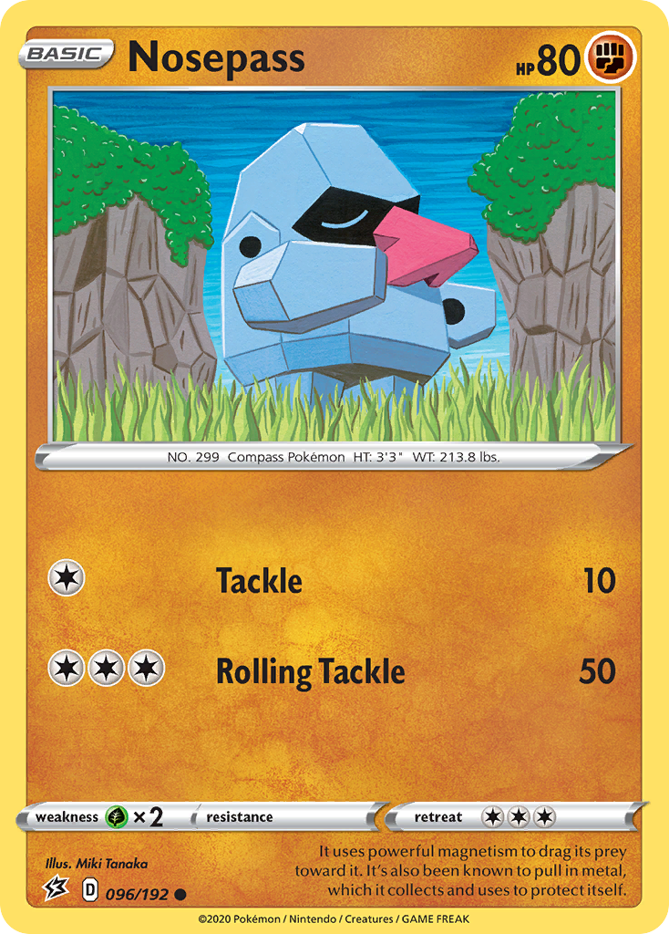 Nosepass (096/192) [Sword & Shield: Rebel Clash] | Eastridge Sports Cards & Games