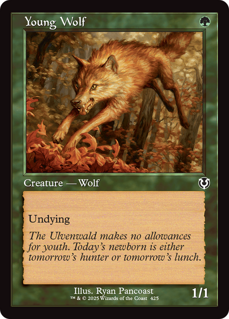 Young Wolf (Retro Frame) [Innistrad Remastered] | Eastridge Sports Cards & Games