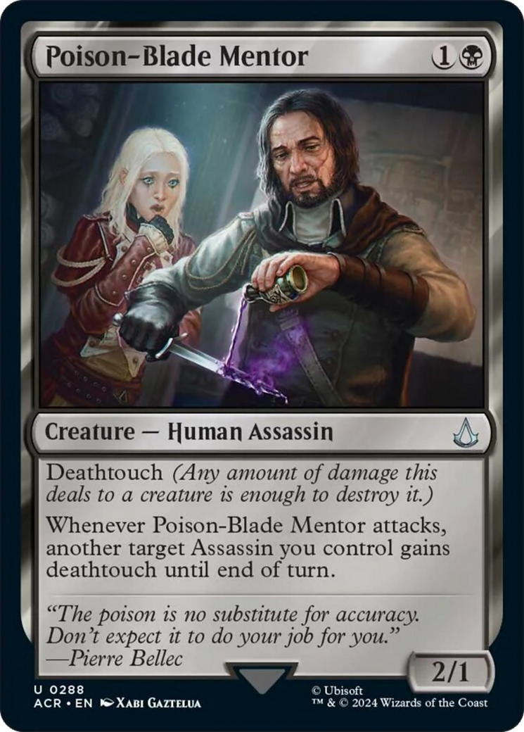 Poison-Blade Mentor [Assassin's Creed] | Eastridge Sports Cards & Games