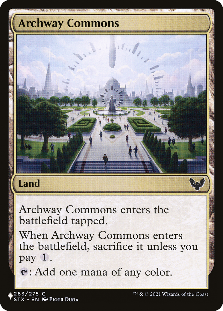 Archway Commons [The List] | Eastridge Sports Cards & Games