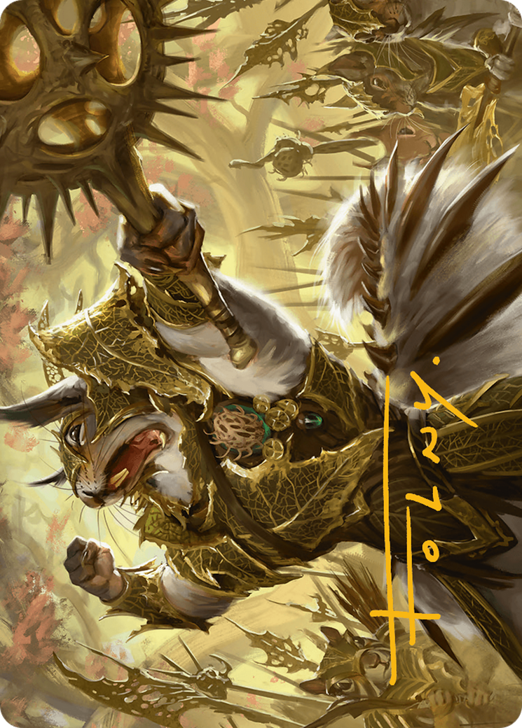 Honored Dreyleader Art Card (Gold-Stamped Signature) [Bloomburrow Art Series] | Eastridge Sports Cards & Games