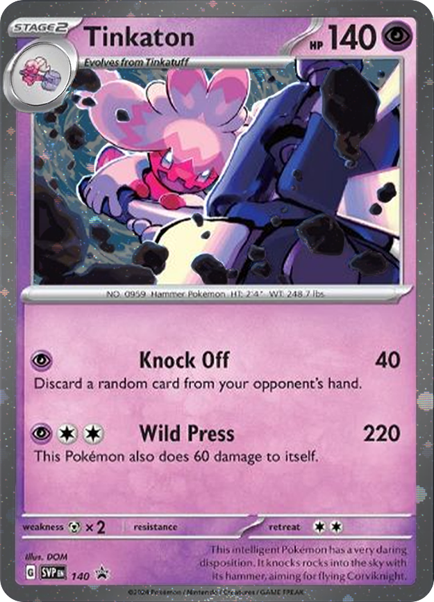 Tinkaton (SVP140) (Cosmos Holo) [SV: Scarlet & Violet Promo Cards] | Eastridge Sports Cards & Games