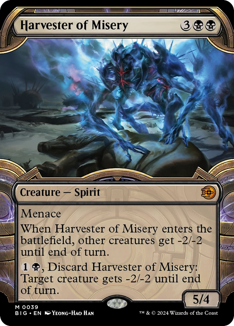 Harvester of Misery (Showcase) [Outlaws of Thunder Junction: The Big Score] | Eastridge Sports Cards & Games