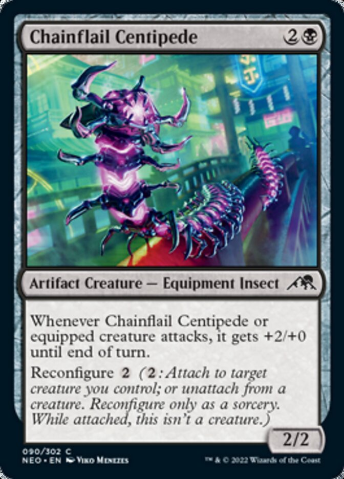 Chainflail Centipede [Kamigawa: Neon Dynasty] | Eastridge Sports Cards & Games