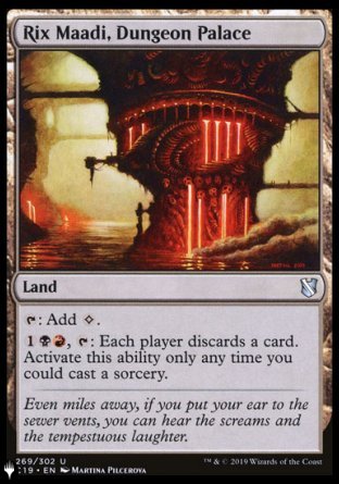 Rix Maadi, Dungeon Palace [The List] | Eastridge Sports Cards & Games