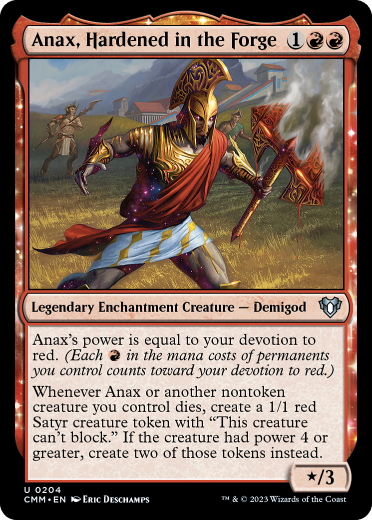 Anax, Hardened in the Forge [Commander Masters] | Eastridge Sports Cards & Games