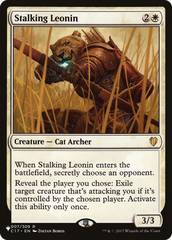 Stalking Leonin [The List] | Eastridge Sports Cards & Games