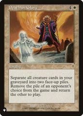 Death or Glory [The List] | Eastridge Sports Cards & Games