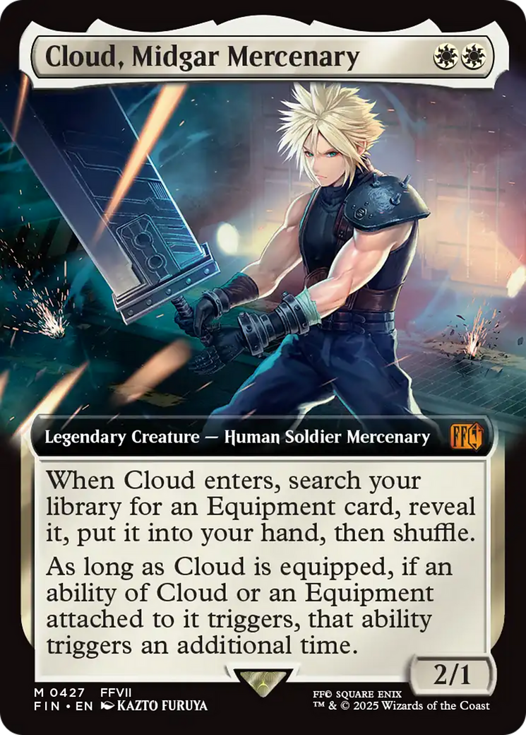 Cloud, Midgar Mercenary (Extended Art) [FINAL FANTASY] | Eastridge Sports Cards & Games
