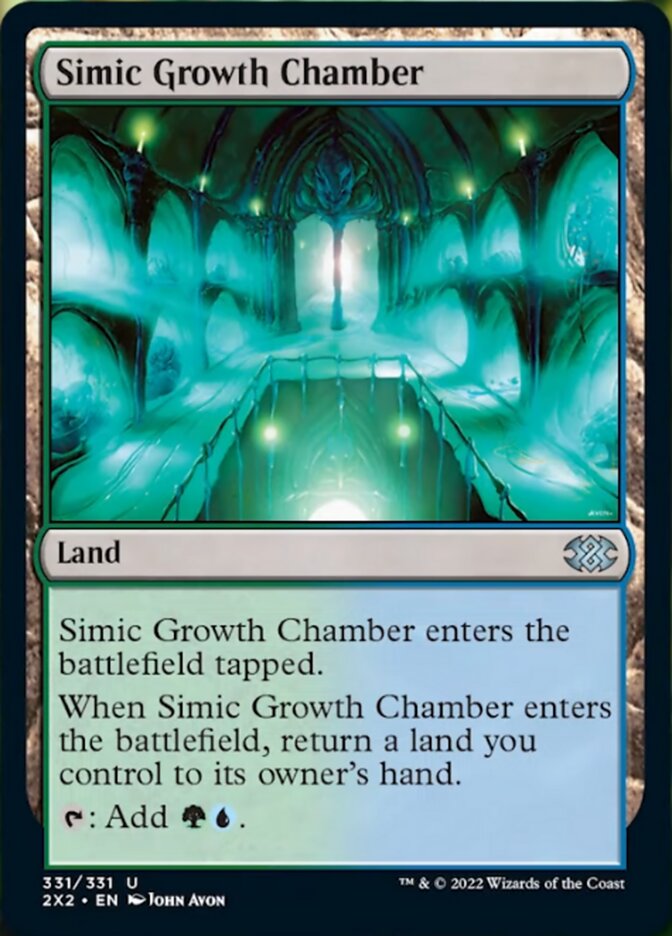Simic Growth Chamber [Double Masters 2022] | Eastridge Sports Cards & Games