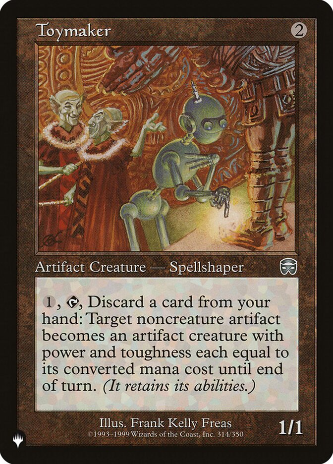 Toymaker [The List] | Eastridge Sports Cards & Games