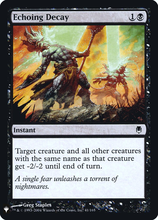 Echoing Decay [Mystery Booster] | Eastridge Sports Cards & Games