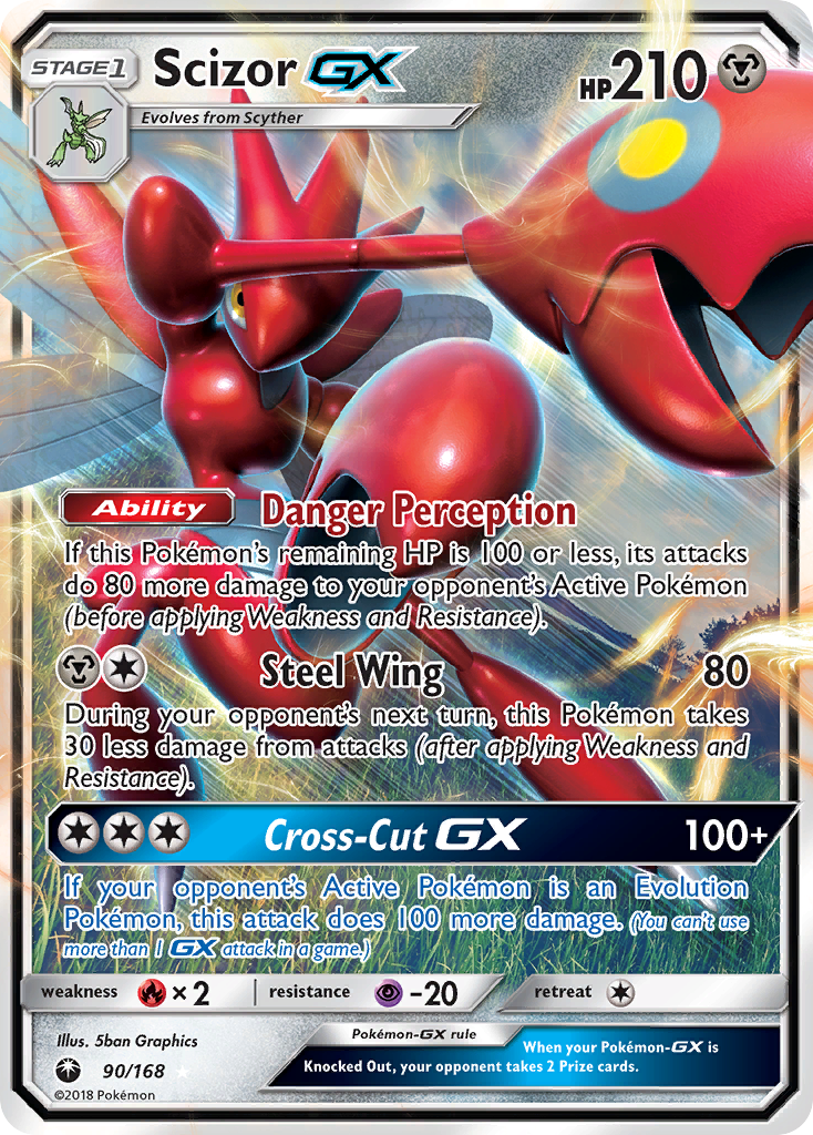 Scizor GX (90/168) [Sun & Moon: Celestial Storm] | Eastridge Sports Cards & Games