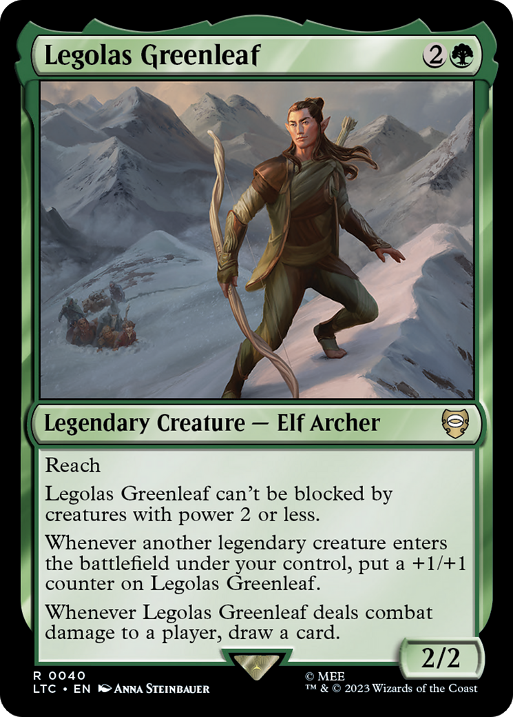 Legolas Greenleaf [The Lord of the Rings: Tales of Middle-Earth Commander] | Eastridge Sports Cards & Games