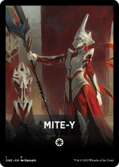 Mite-Y Theme Card [Phyrexia: All Will Be One Tokens] | Eastridge Sports Cards & Games