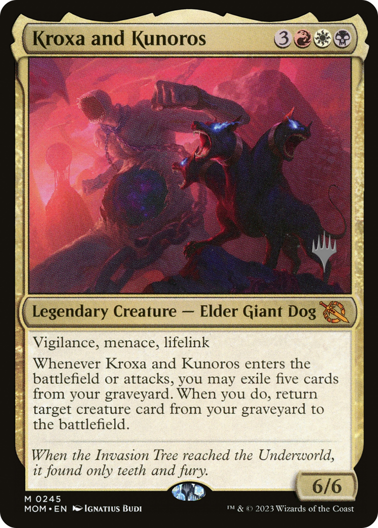 Kroxa and Kunoros (Promo Pack) [March of the Machine Promos] | Eastridge Sports Cards & Games