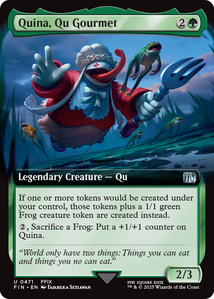 Quina, Qu Gourmet (Extended Art) [FINAL FANTASY] | Eastridge Sports Cards & Games
