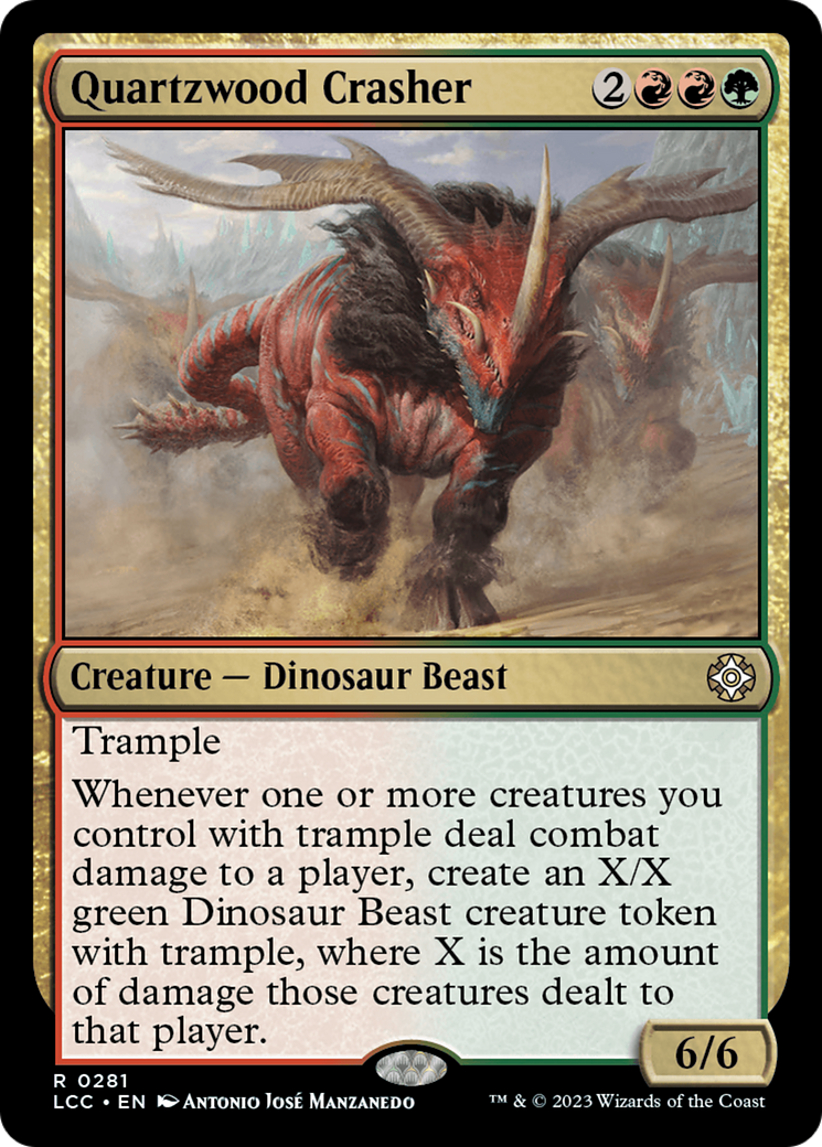 Quartzwood Crasher [The Lost Caverns of Ixalan Commander] | Eastridge Sports Cards & Games