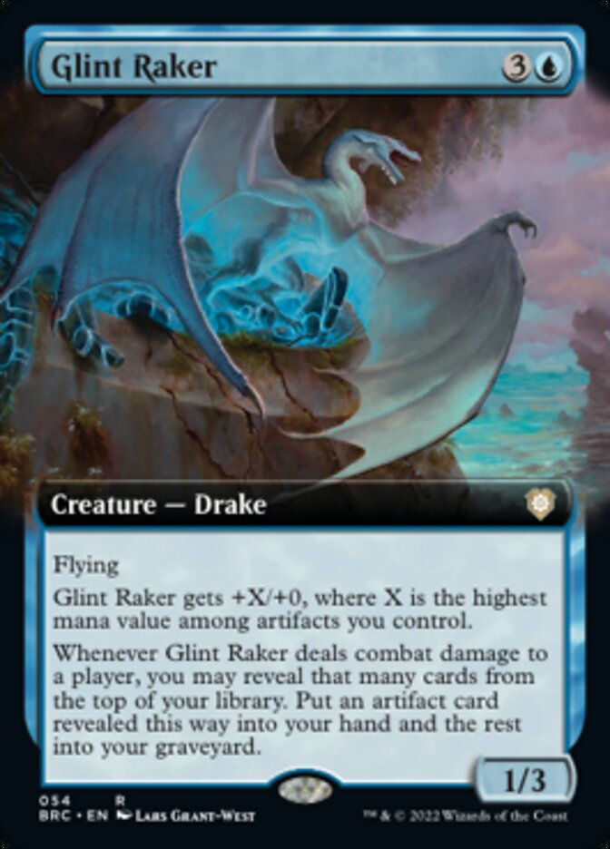 Glint Raker (Extended Art) [The Brothers' War Commander] | Eastridge Sports Cards & Games