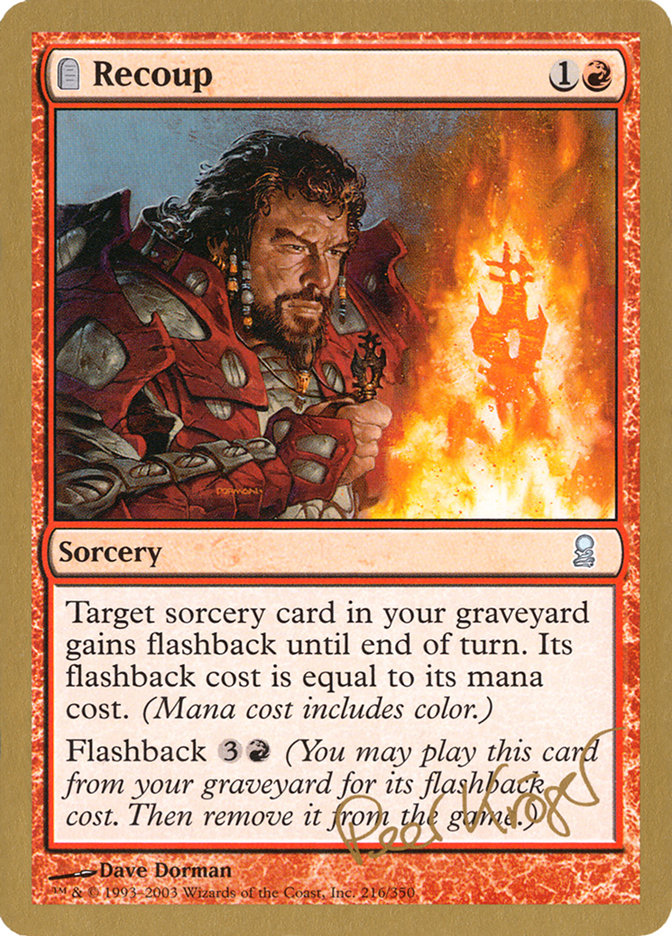 Recoup (Peer Kroger) [World Championship Decks 2003] | Eastridge Sports Cards & Games