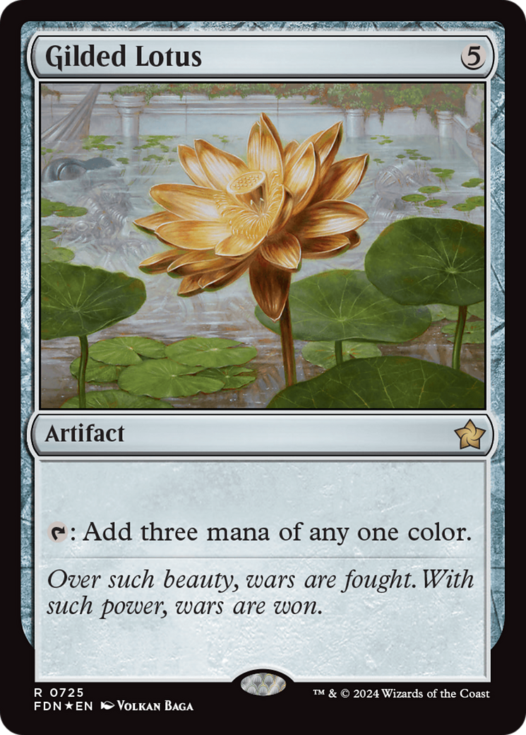 Gilded Lotus [Foundations] | Eastridge Sports Cards & Games