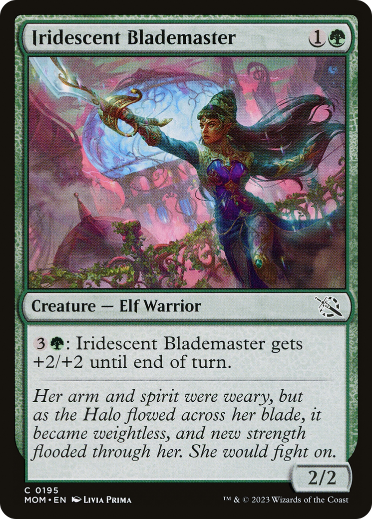 Iridescent Blademaster [March of the Machine] | Eastridge Sports Cards & Games