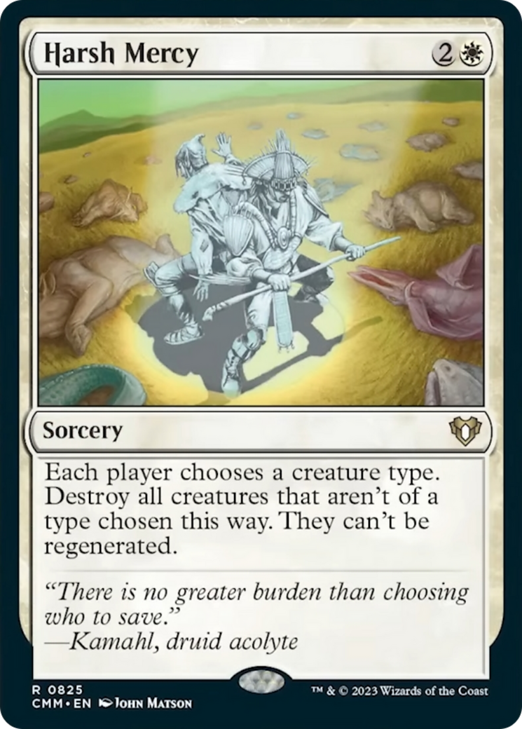 Harsh Mercy [Commander Masters] | Eastridge Sports Cards & Games