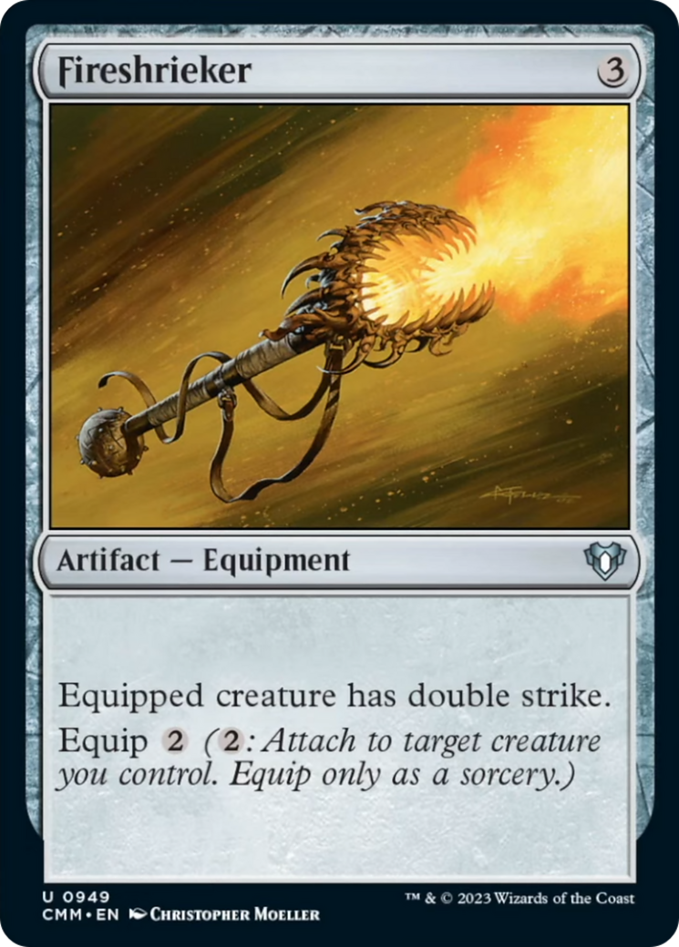 Fireshrieker [Commander Masters] | Eastridge Sports Cards & Games