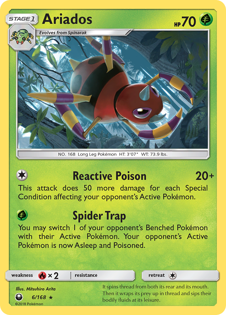 Ariados (6/168) [Sun & Moon: Celestial Storm] | Eastridge Sports Cards & Games