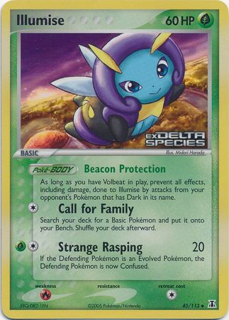Illumise (45/113) (Stamped) [EX: Delta Species] | Eastridge Sports Cards & Games