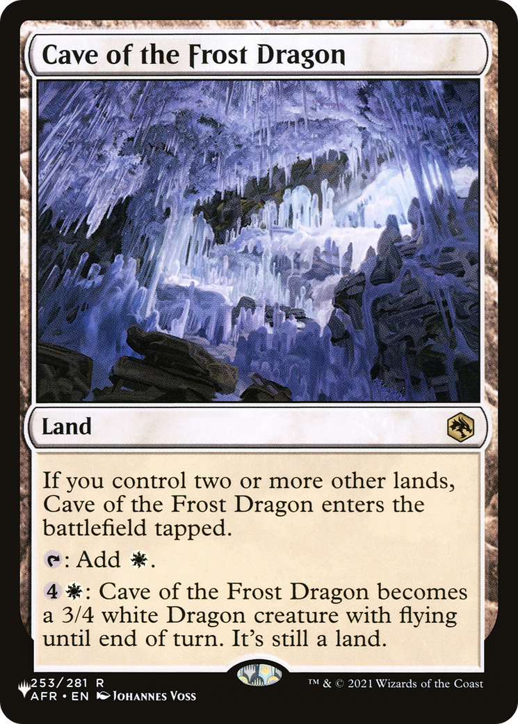 Cave of the Frost Dragon [The List] | Eastridge Sports Cards & Games
