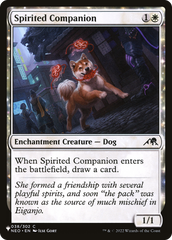 Spirited Companion [The List] | Eastridge Sports Cards & Games