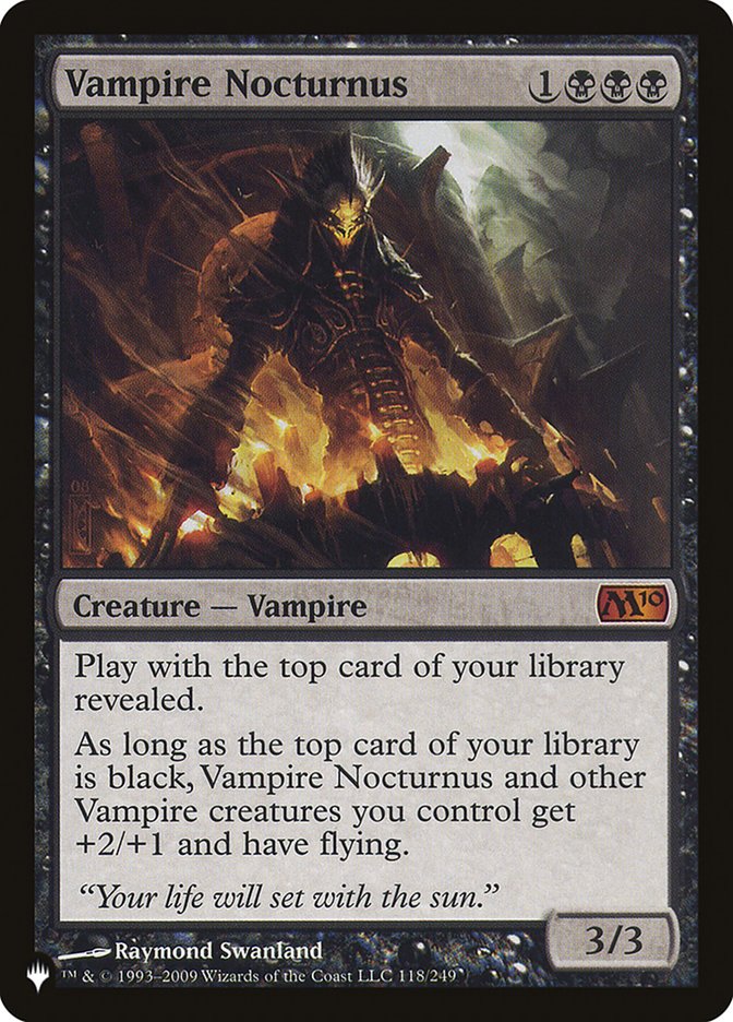 Vampire Nocturnus [The List] | Eastridge Sports Cards & Games