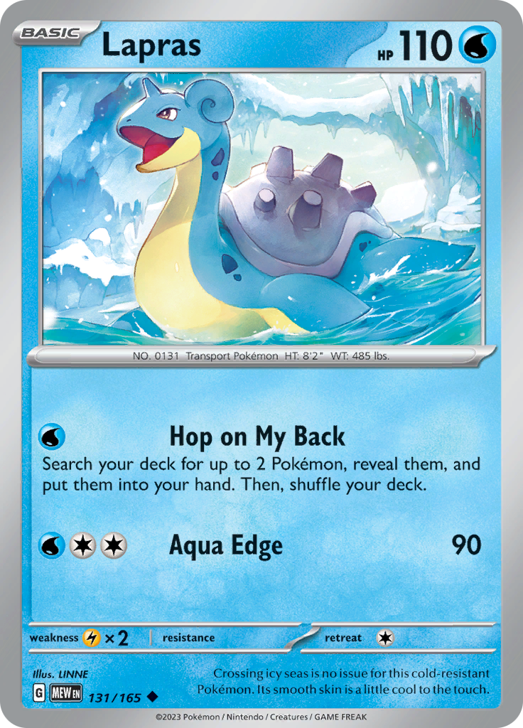 Lapras (131/165) [Scarlet & Violet: 151] | Eastridge Sports Cards & Games