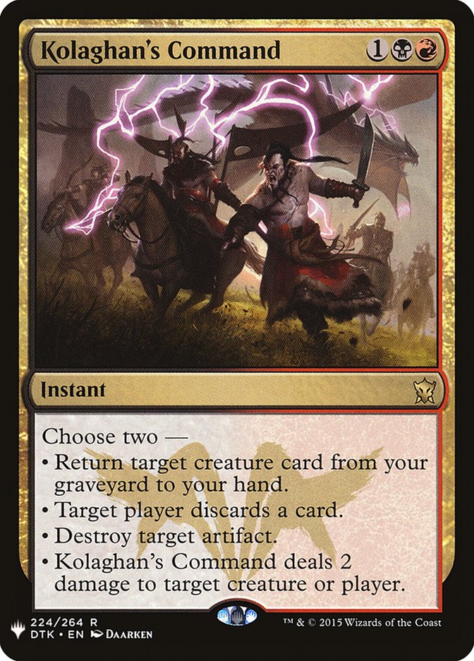 Kolaghan's Command [Mystery Booster] | Eastridge Sports Cards & Games