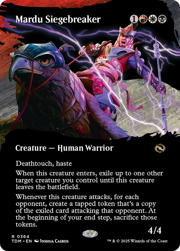 Mardu Siegebreaker (Borderless) [Tarkir: Dragonstorm] | Eastridge Sports Cards & Games