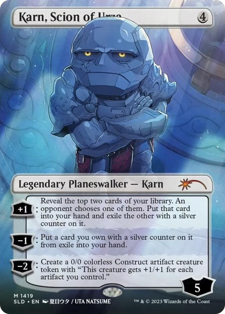 Karn, Scion of Urza (Rainbow Foil) [Secret Lair Drop Series] | Eastridge Sports Cards & Games