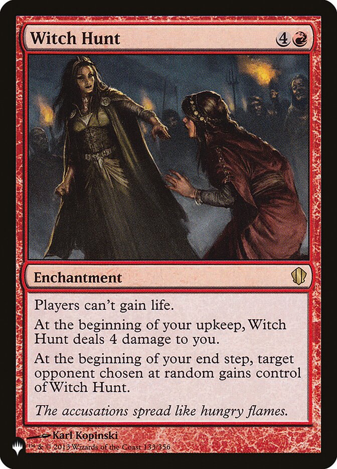 Witch Hunt [The List] | Eastridge Sports Cards & Games