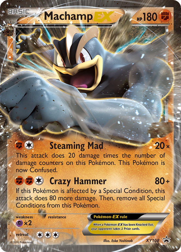 Machamp EX (XY108) [XY: Black Star Promos] | Eastridge Sports Cards & Games