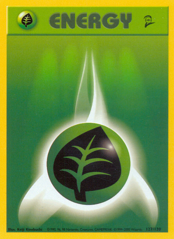 Grass Energy (127/130) [Base Set 2] | Eastridge Sports Cards & Games