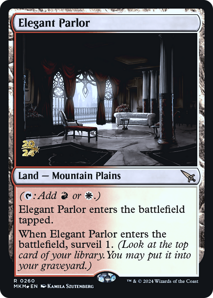 Elegant Parlor [Murders at Karlov Manor Prerelease Promos] | Eastridge Sports Cards & Games