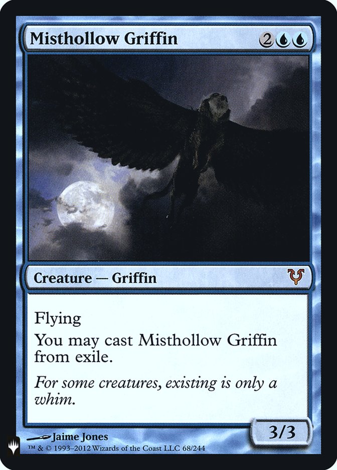Misthollow Griffin [Mystery Booster] | Eastridge Sports Cards & Games