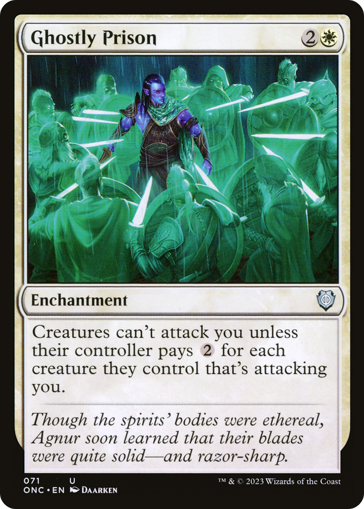 Ghostly Prison [Phyrexia: All Will Be One Commander] | Eastridge Sports Cards & Games