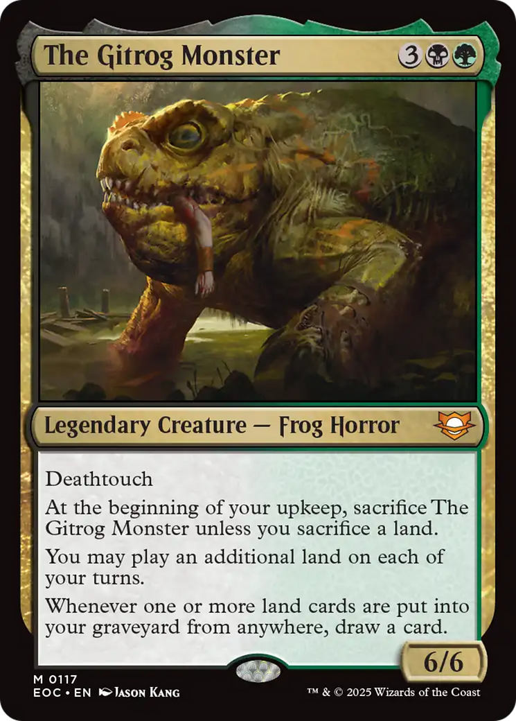 The Gitrog Monster [Edge of Eternities Commander] | Eastridge Sports Cards & Games