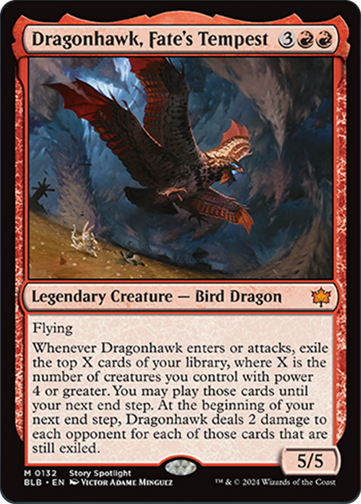 Dragonhawk, Fate's Tempest [Bloomburrow] | Eastridge Sports Cards & Games