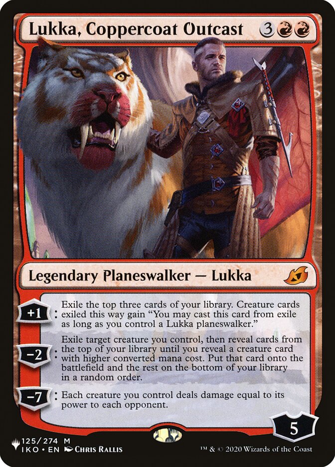 Lukka, Coppercoat Outcast [The List] | Eastridge Sports Cards & Games