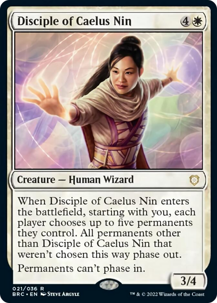 Disciple of Caelus Nin [The Brothers' War Commander] | Eastridge Sports Cards & Games