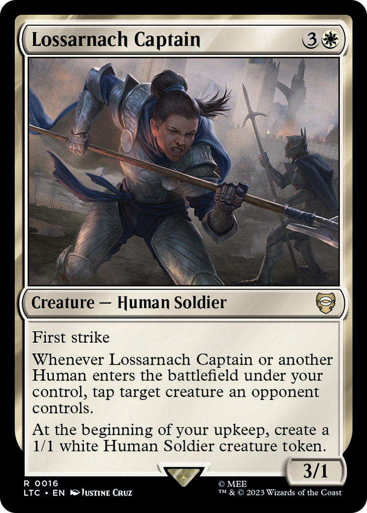 Lossarnach Captain [The Lord of the Rings: Tales of Middle-Earth Commander] | Eastridge Sports Cards & Games